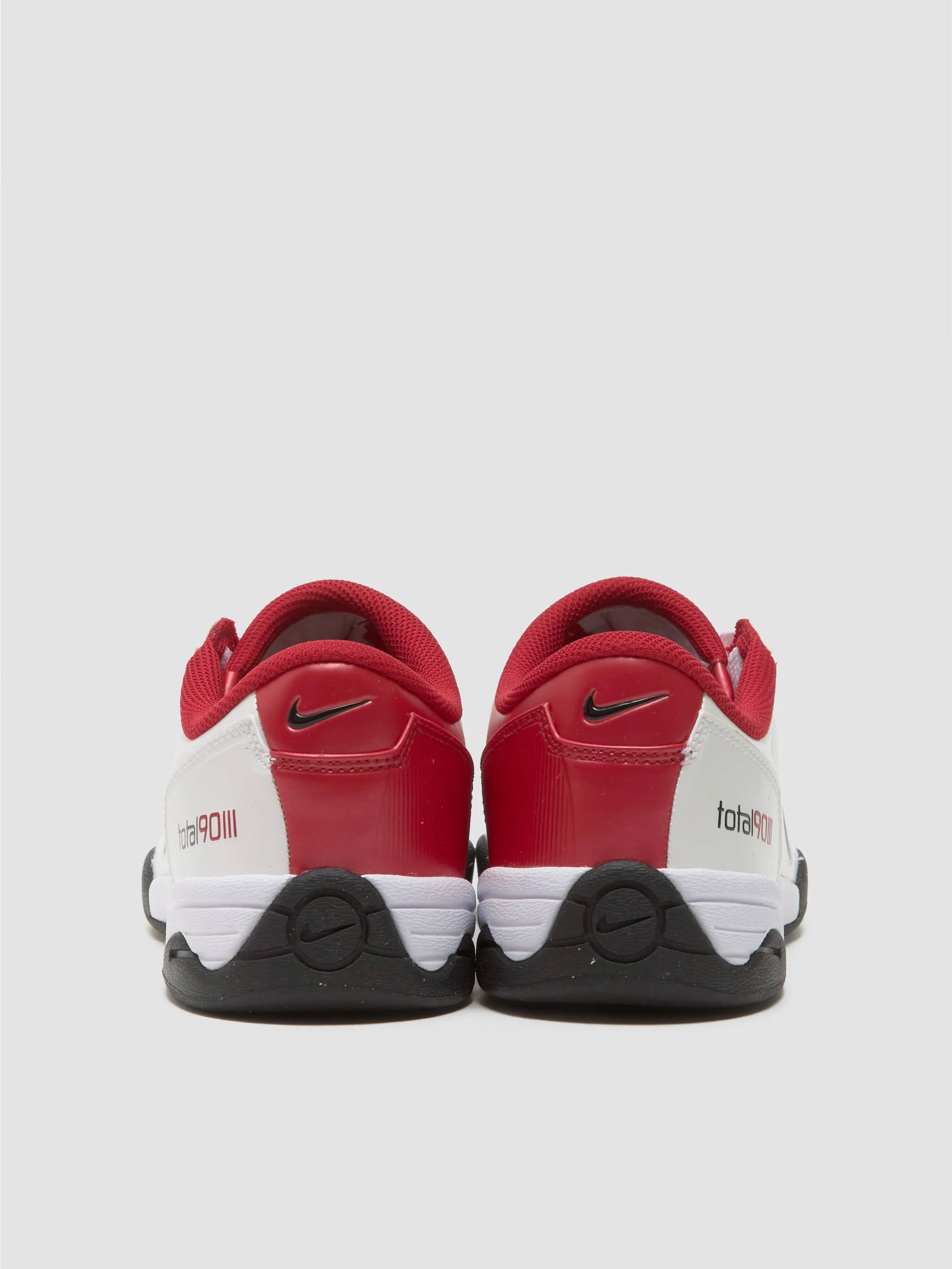 Total 90 SP Sneaker in White & Gym Red - Image 4