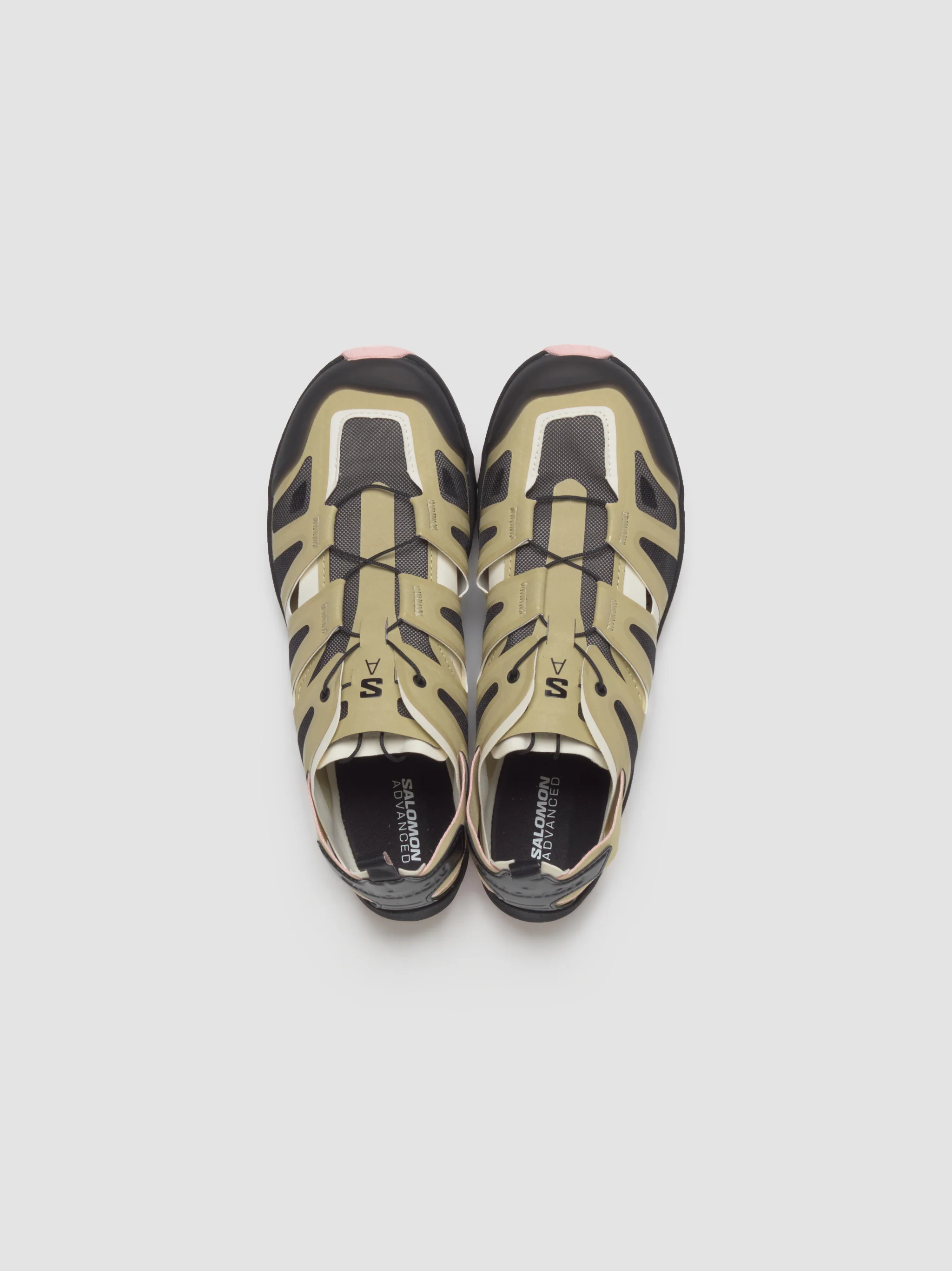 UDARA ADVANCED Sneaker in Pale Olive & Black - Image 3