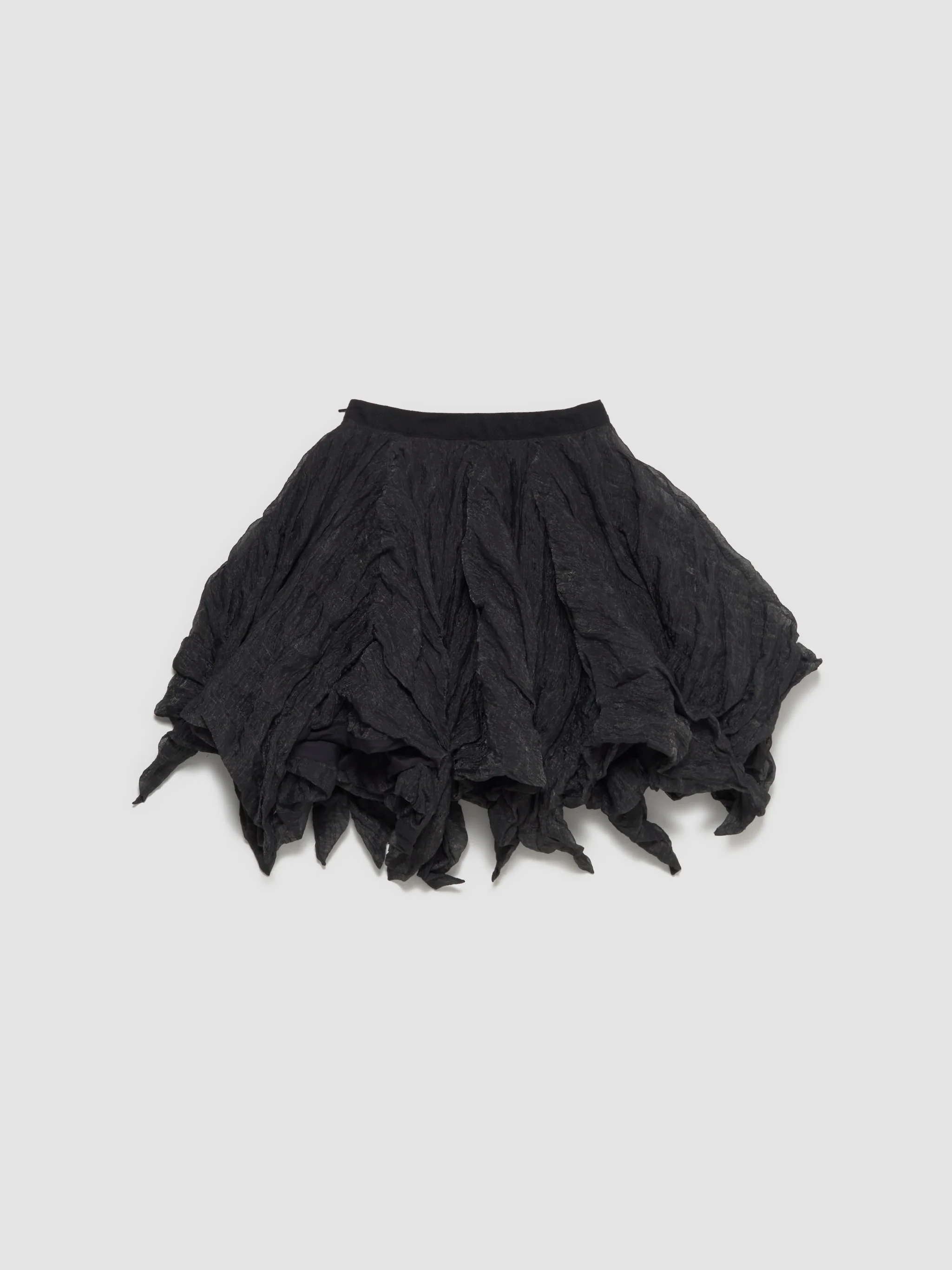 Uhura Circle Skirt in Sparkle Black - Image 4