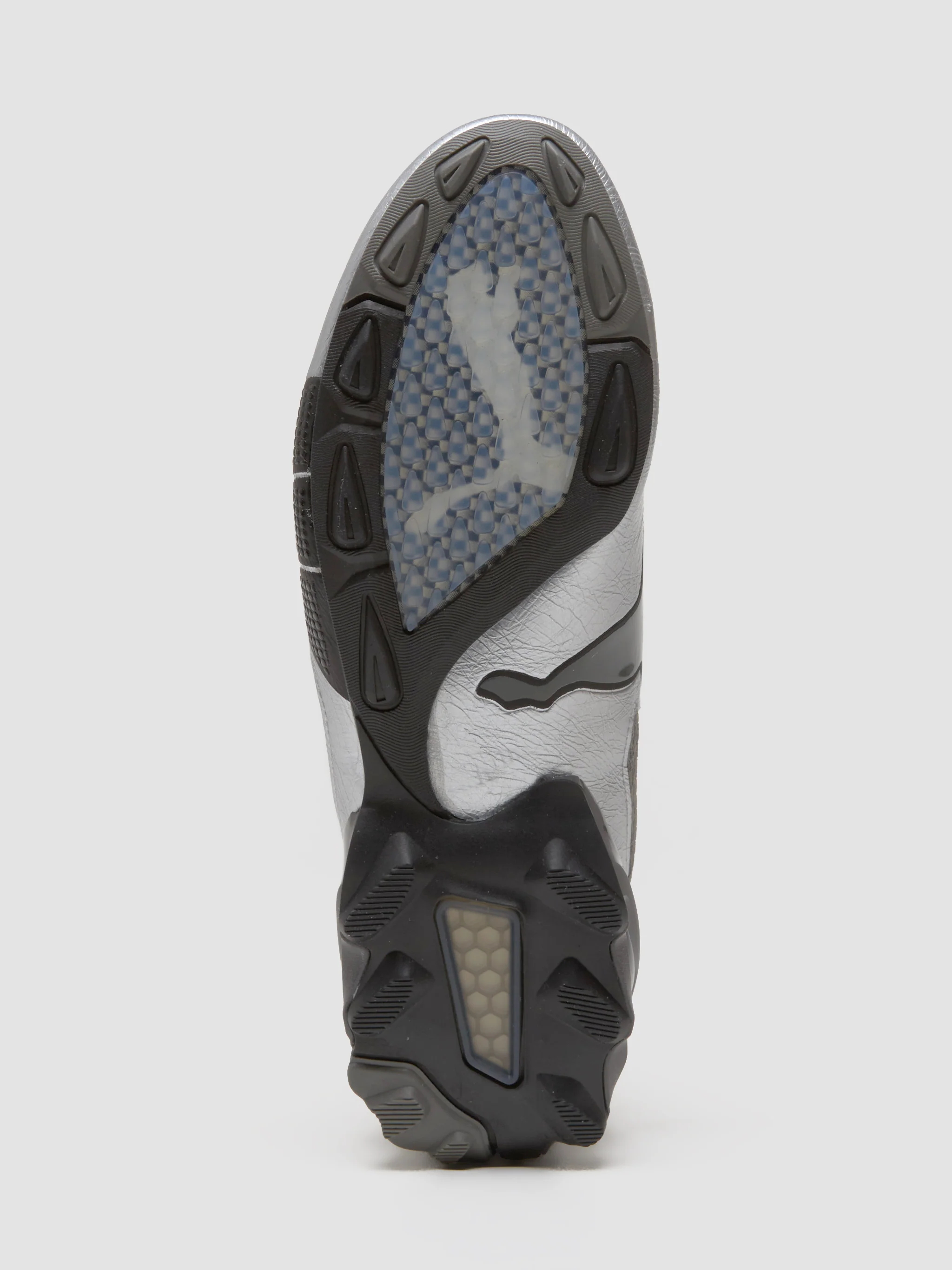 V-S1 Metallic Sneaker in Gray & Black - Image 6