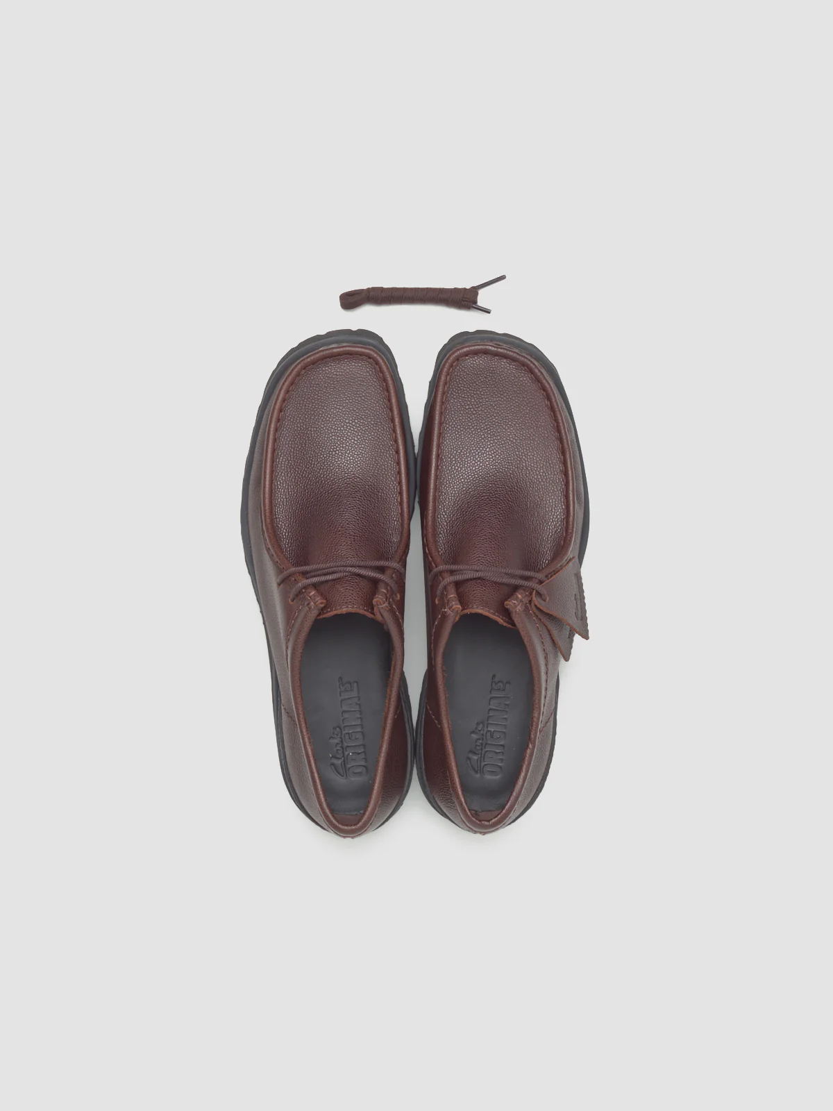 Walla Yukoner Shoes in Brown Scotch Grain - Image 3