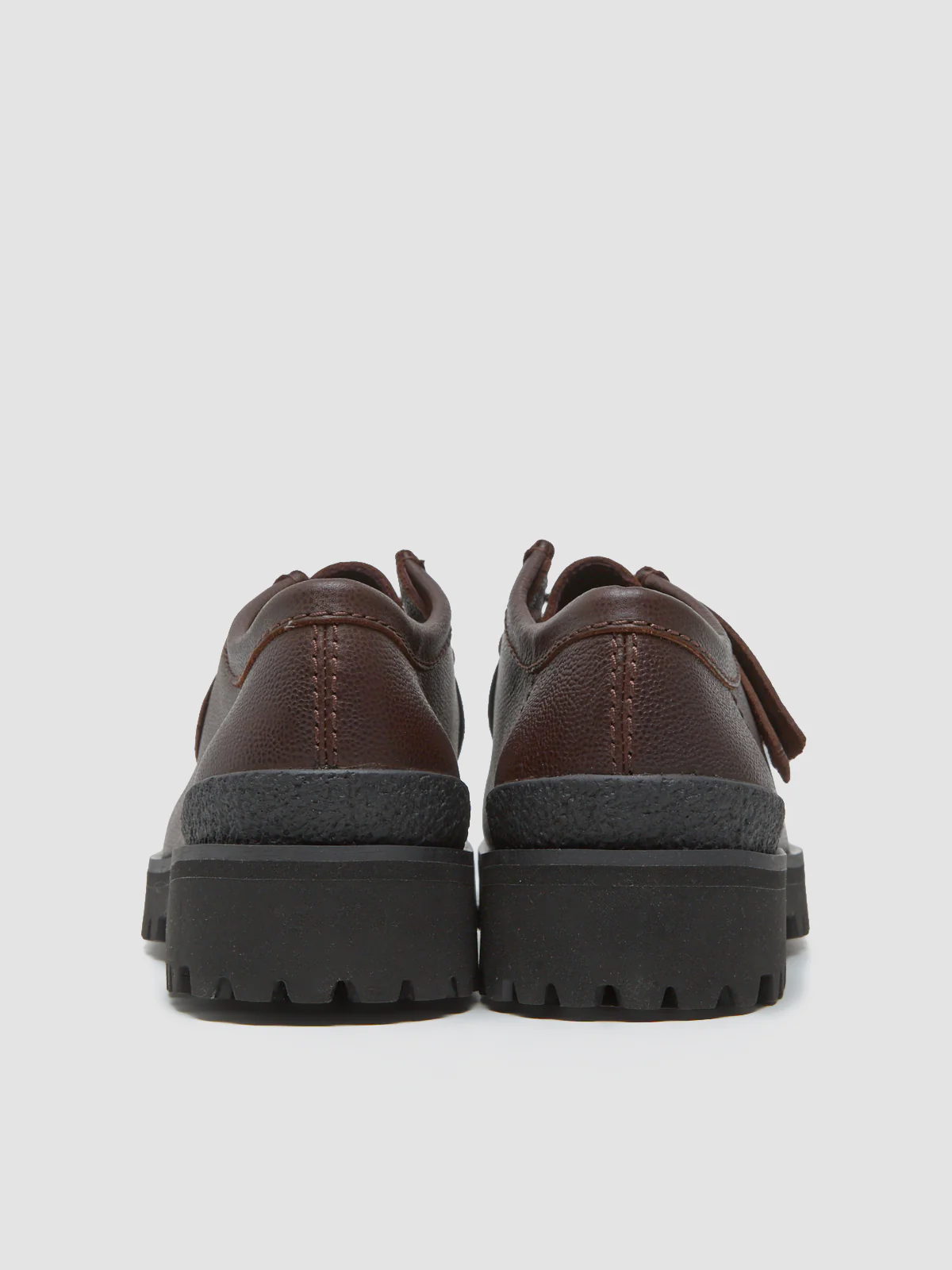 Walla Yukoner Shoes in Brown Scotch Grain - Image 4