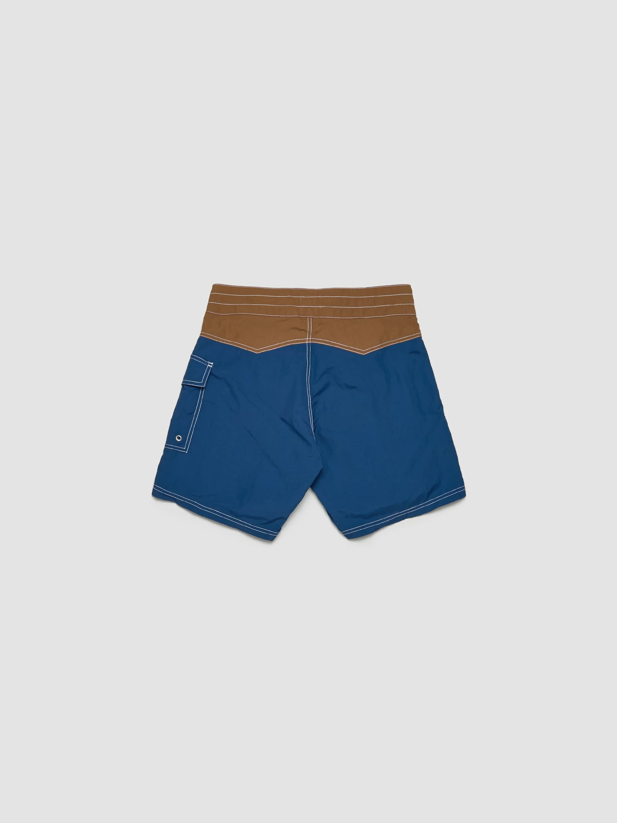 Western Boardshorts in Brown - Image 4