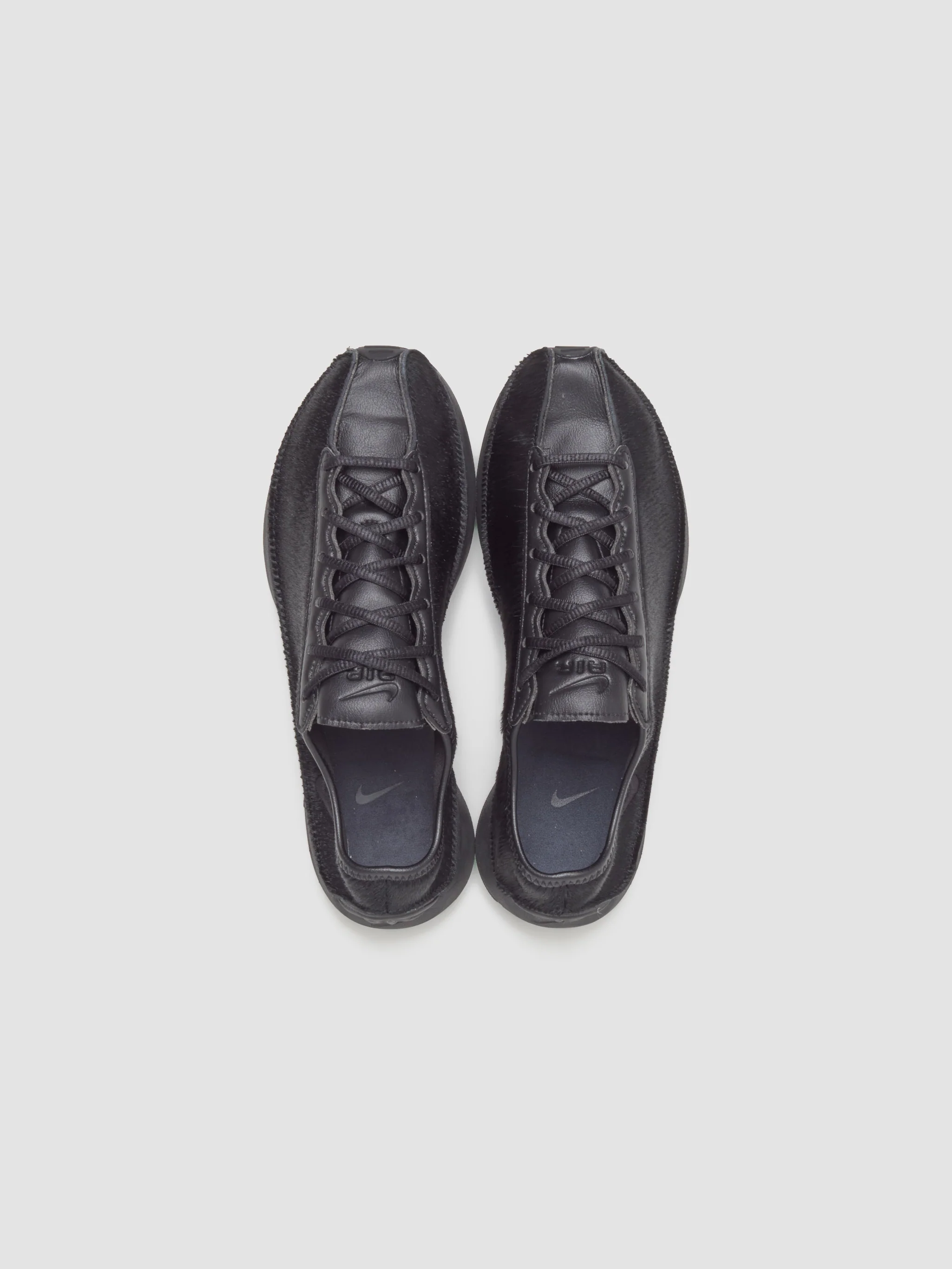 WMNS Air Superfly LX Pony Hair Sneaker in Black & Off Noir - Image 4