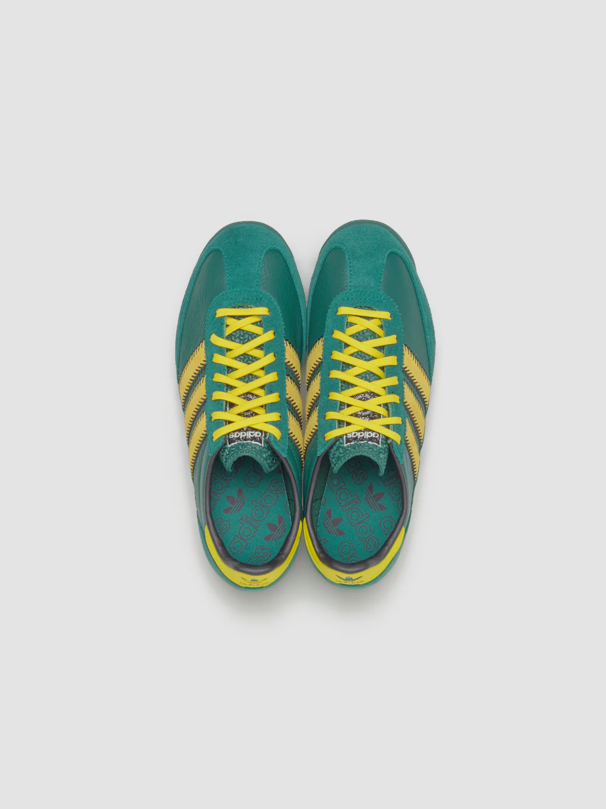 WMNS SL 72 OG Sneaker in Collegiate Green & Yellow - Image 3