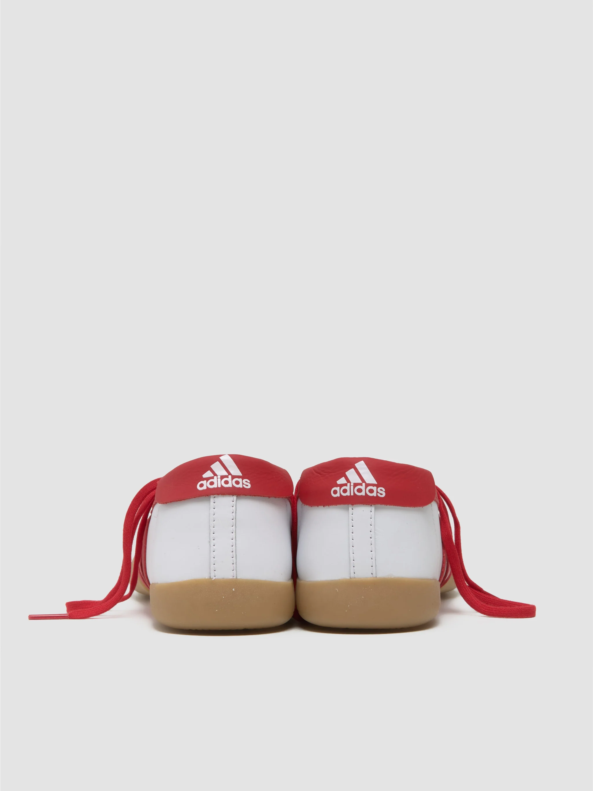 WMNS Taekwondo Mei Ballet Sneaker in White & Better Scarlet - Image 4