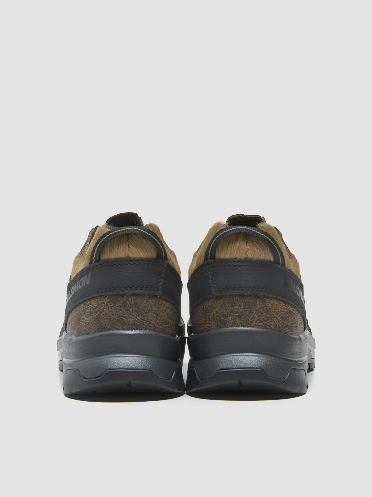 X-ALP LOW DISTRESSED LTR Sneaker in Dark Earth - Image 5
