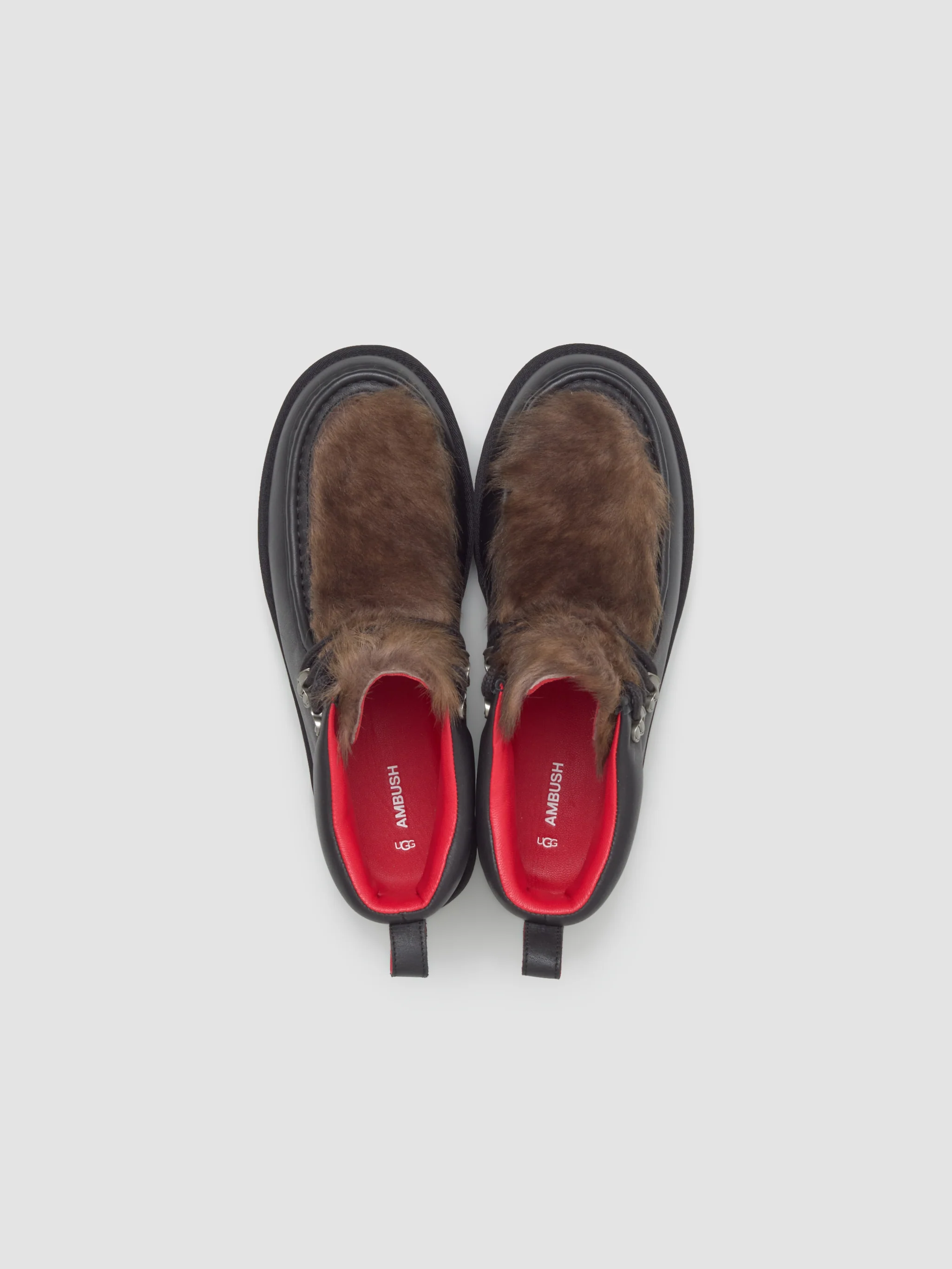 x Ambush Men's Fur Boot in Black - Image 3