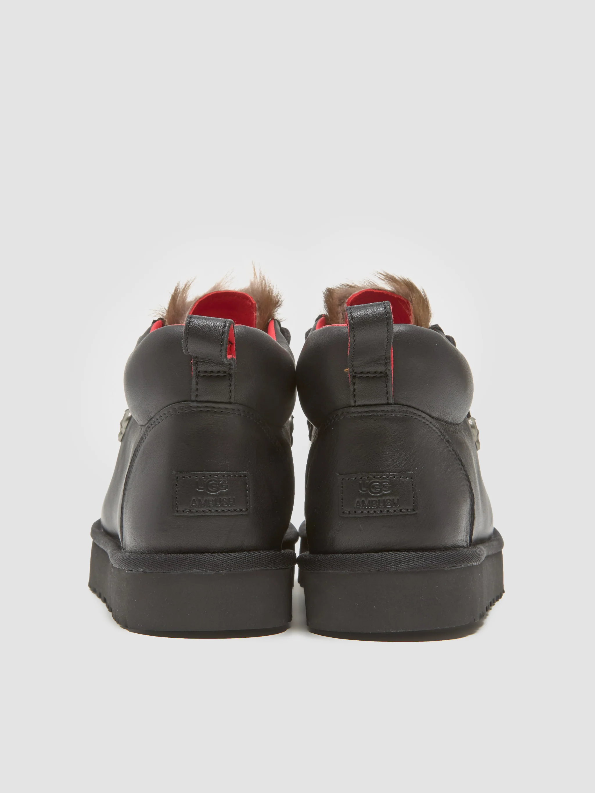 x Ambush Men's Fur Boot in Black - Image 4