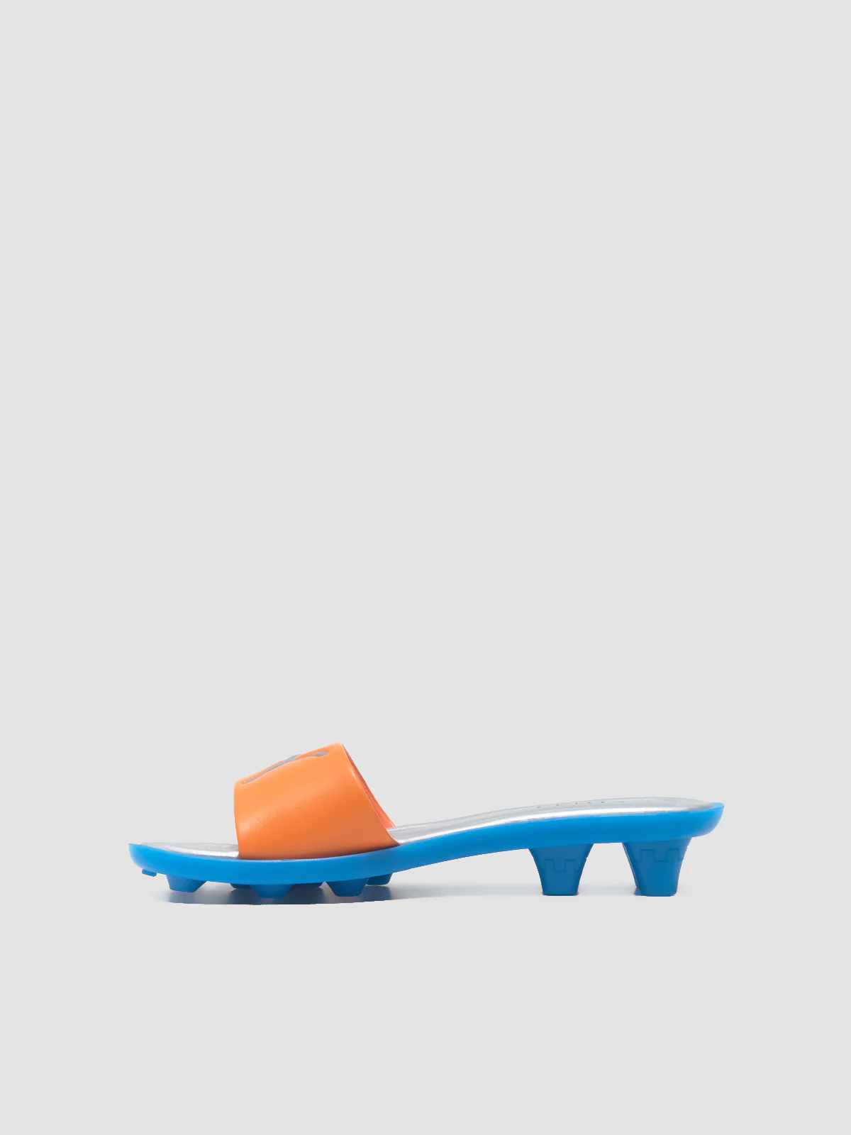 x FENTY WMNS Chic Slide in Ricki Orange & Racing Blue - Image 6