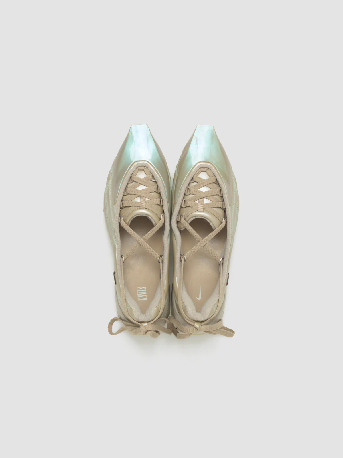 x KNWLS WMNS Air Max Muse Ballet Sneaker in Flat Spin & Light Beige Chalk - Image 3