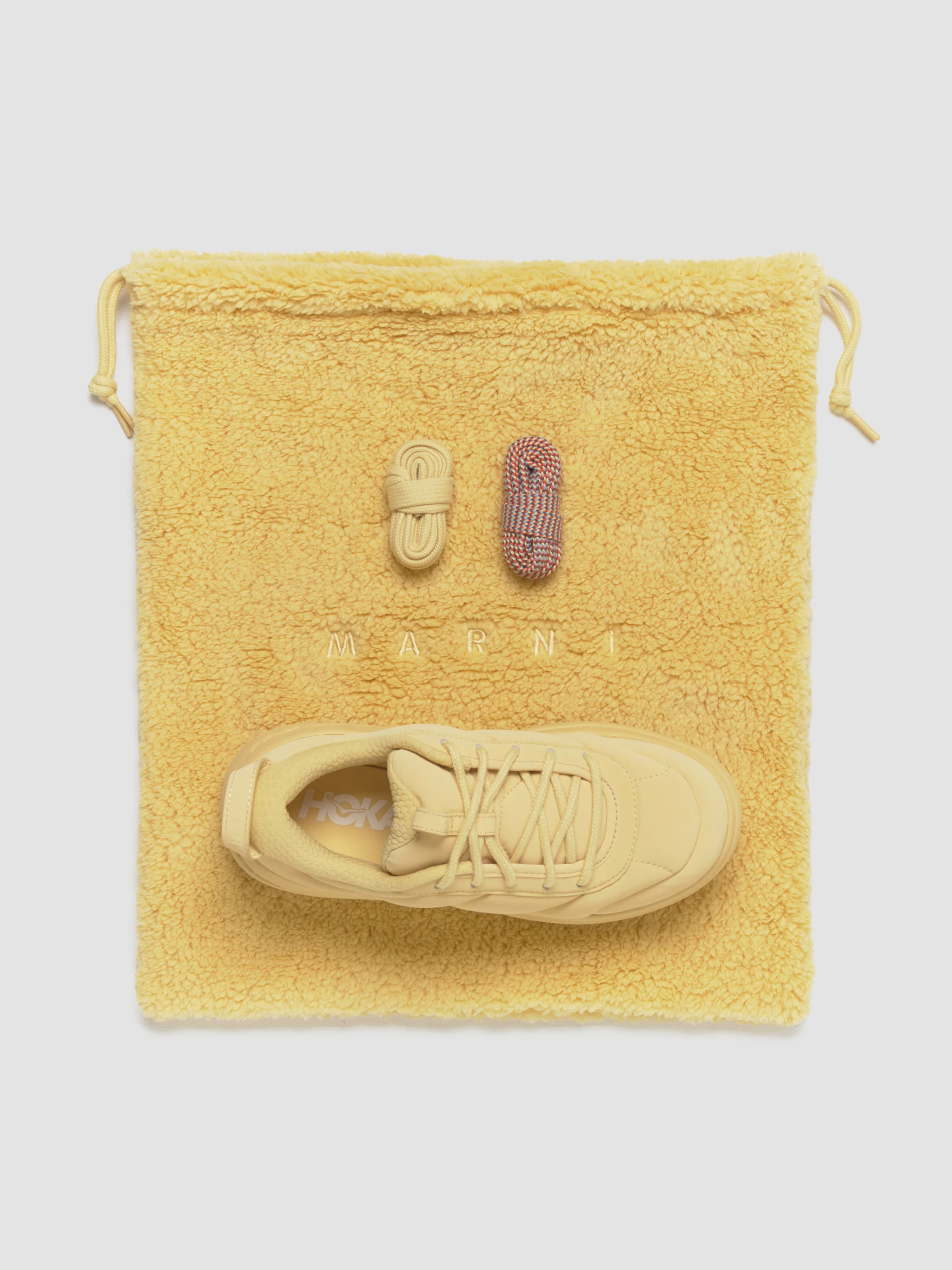 x Marni Bondi B3LS Sneaker in Straw - Image 3