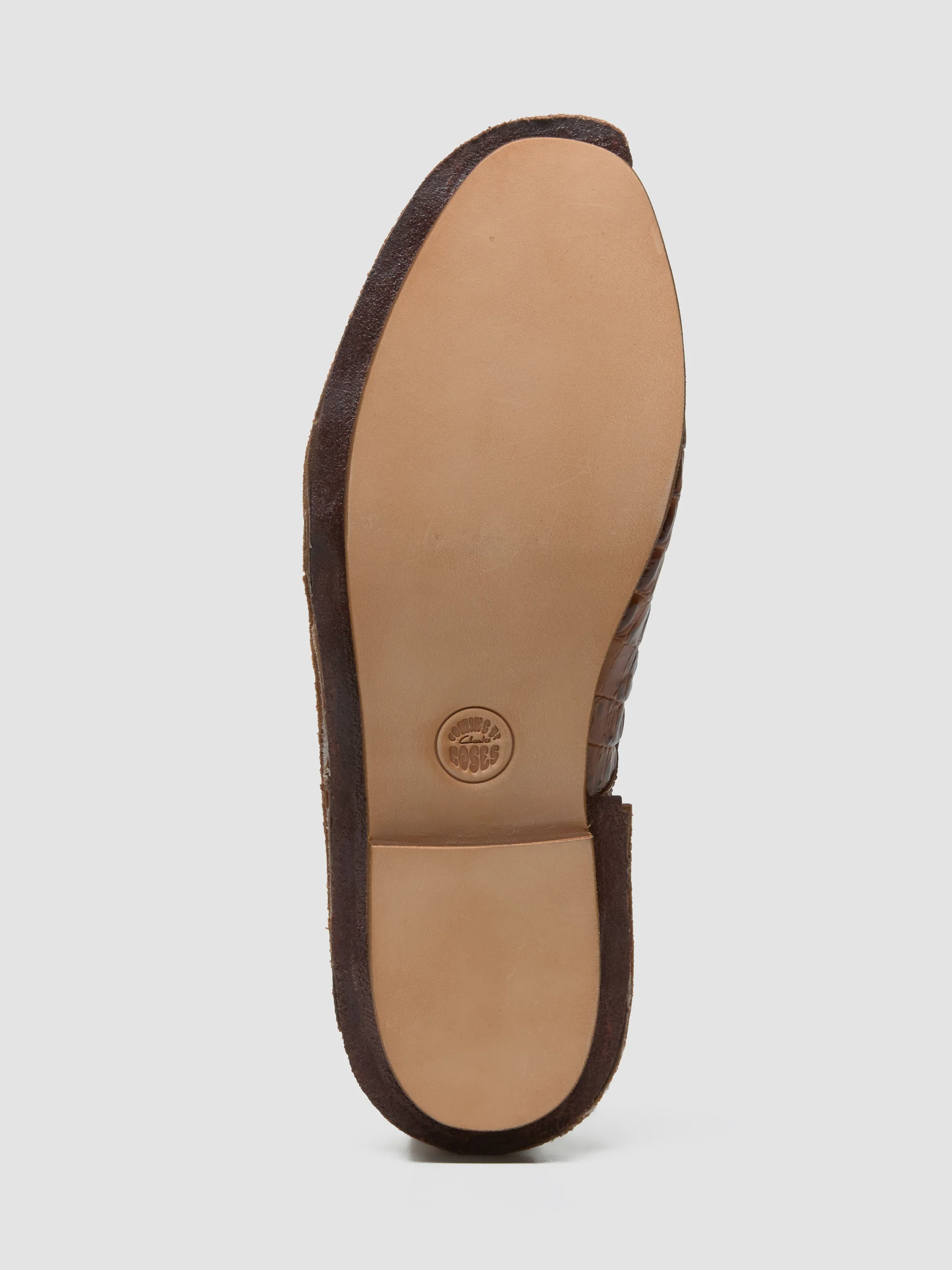 x Martine Rose Derby Shoes in Tan Leather - Image 5