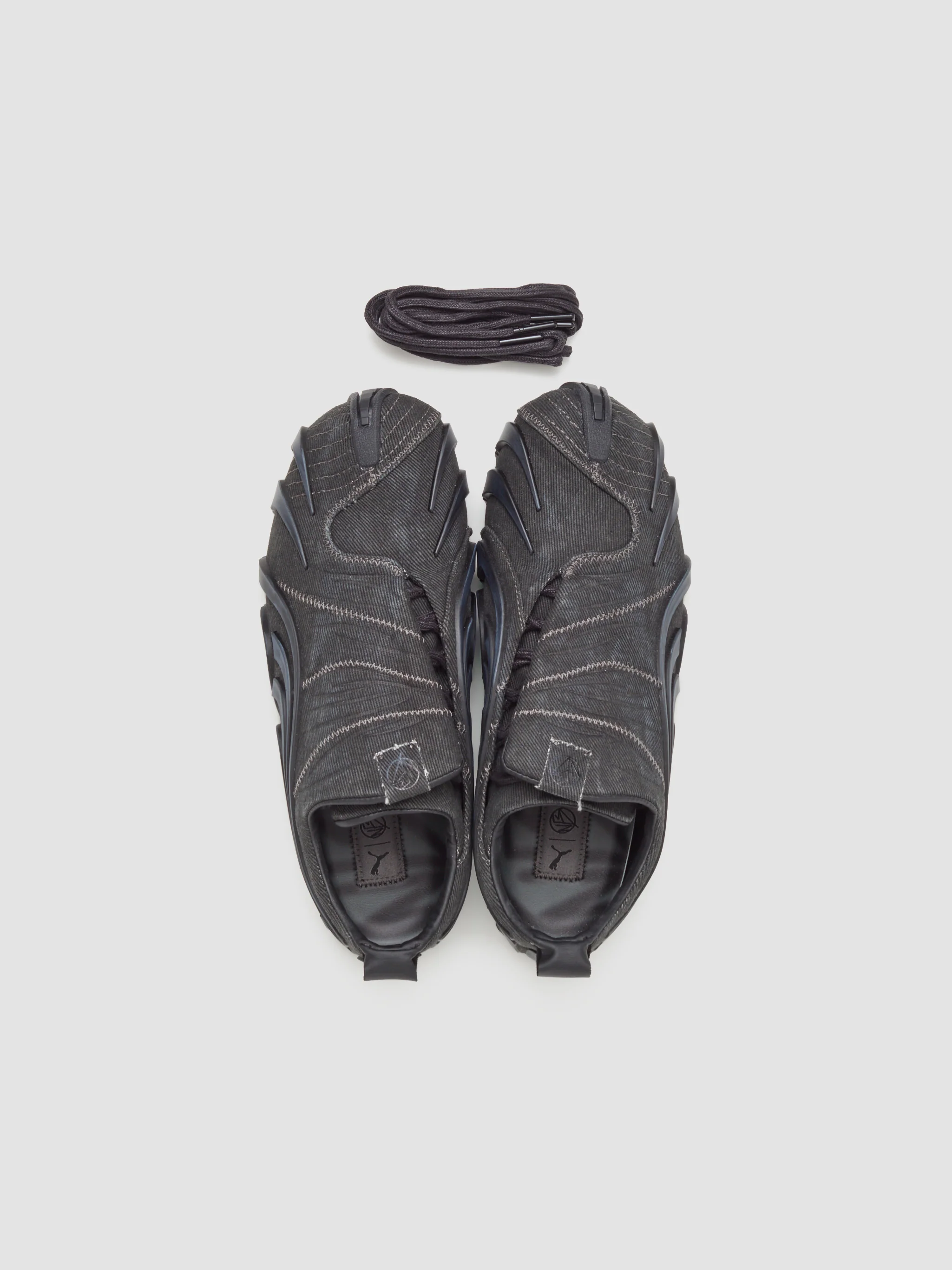 x NO/FAITH STUDIOS Talon Sneaker in Flat Medium Grey - Image 4