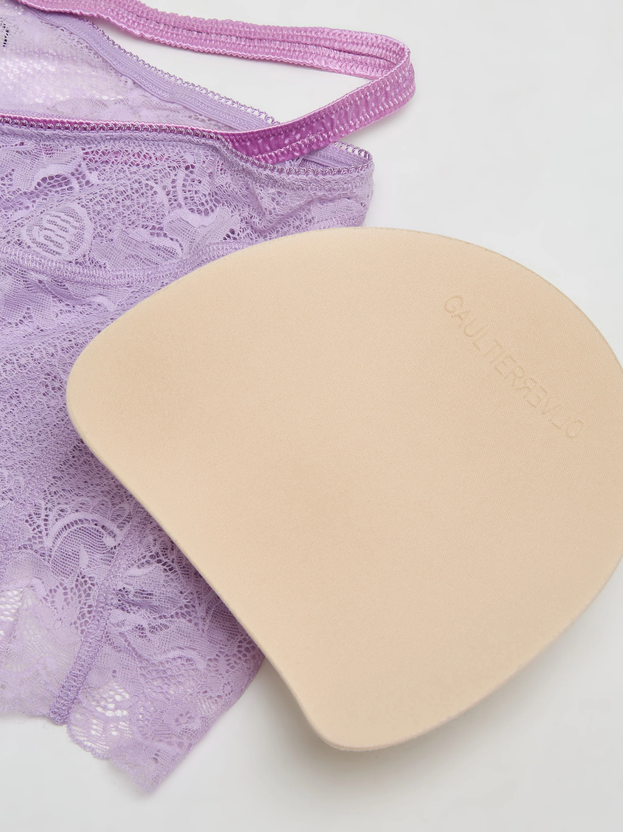 x Shayne Oliver Lace Skirt in Lilac - Image 5