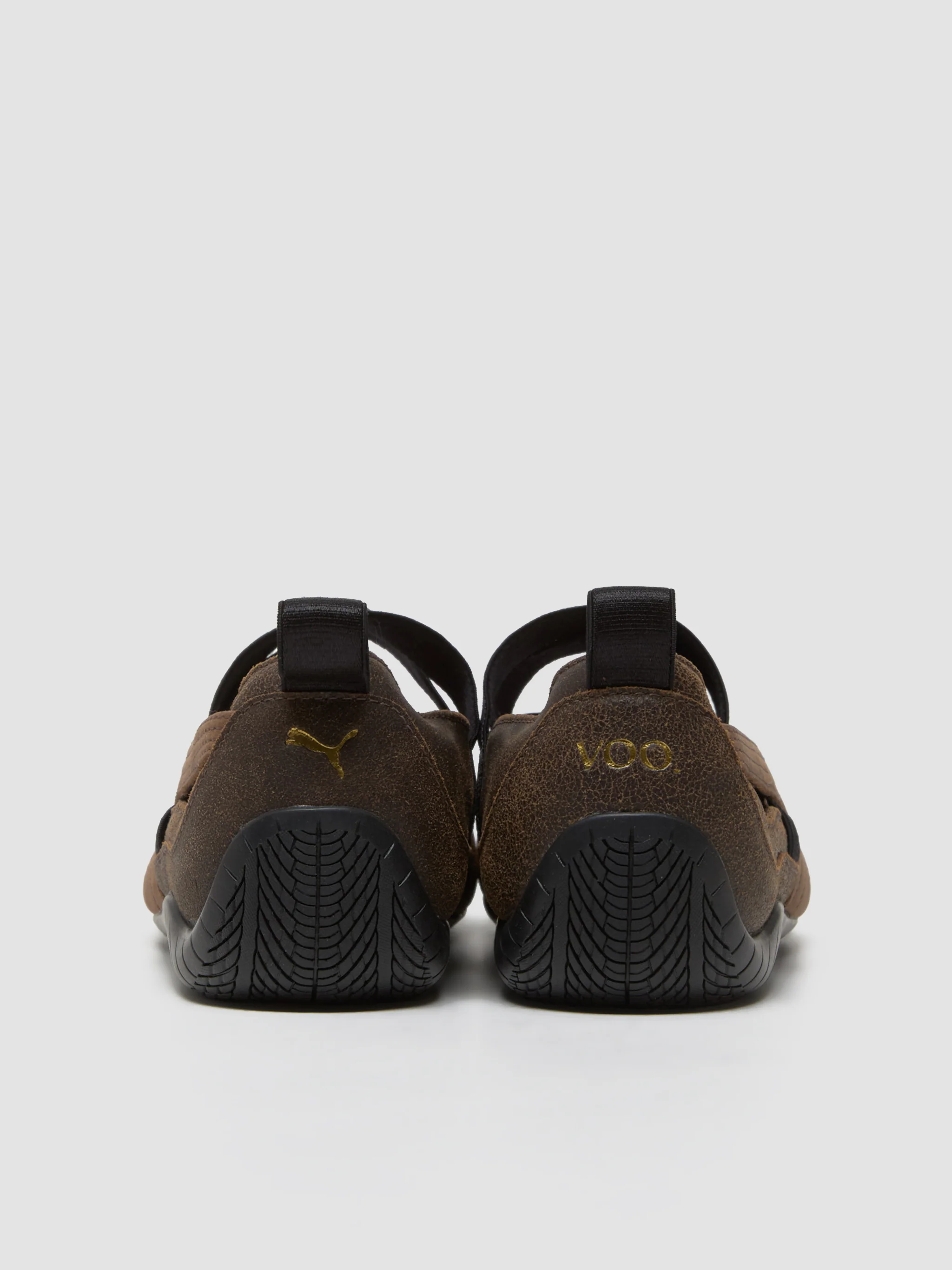 x VOO Speedcat Ballet Sneaker in Dark Chocolate & Haute Coffee - Image 5