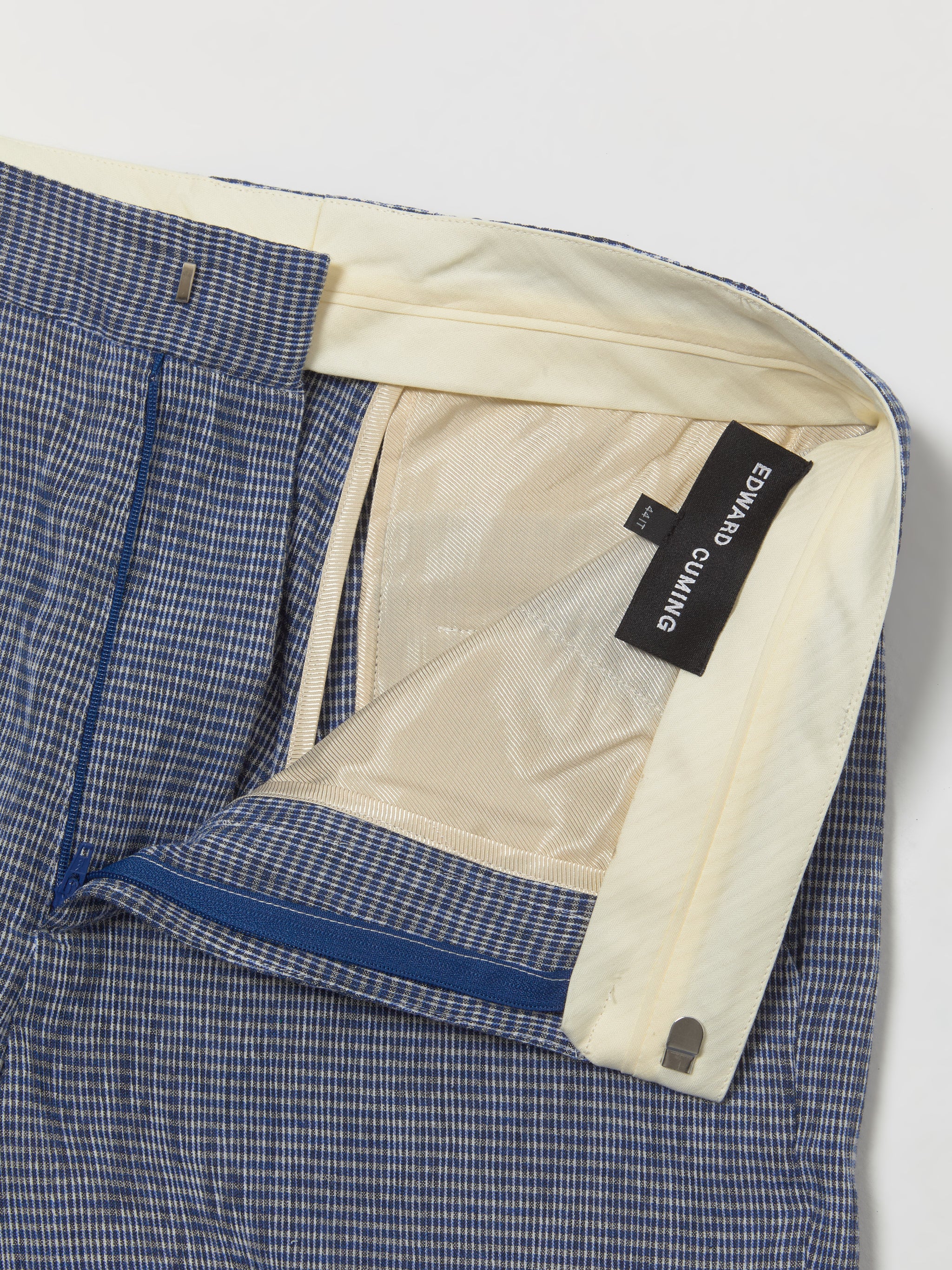 Yoryu Tailored Trousers in Blue - Image 5