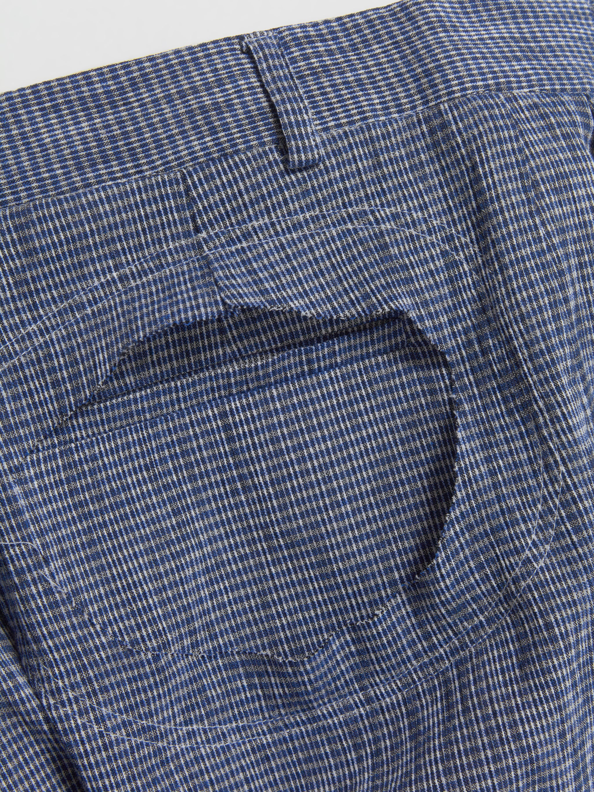 Yoryu Tailored Trousers in Blue - Image 6